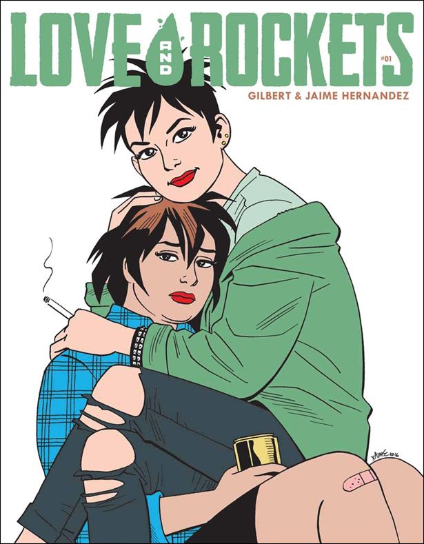 Love and Rockets (2016) issue 1-D Jaime Hernandez Heroes Aren't Hard to Find Cover