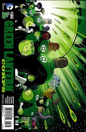 Green Lantern Corps (2011) issue 37-B Darwyn Cooke Cover