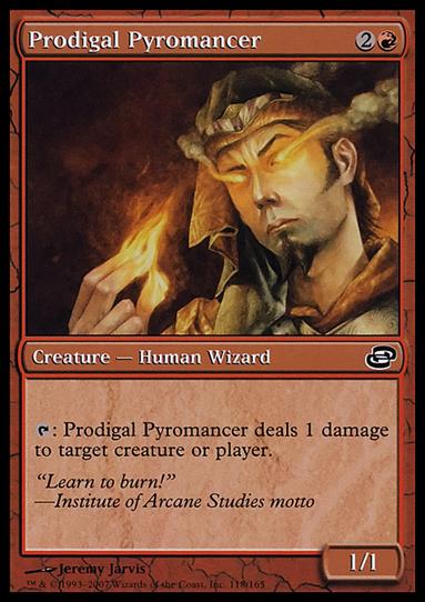 Magic the Gathering: Planar Chaos (Base Set) card 118 Prodigal Pyromancer
