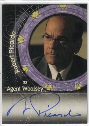 Stargate SG-1: Season 7 (Autograph Subset) card A43 Robert Picardo as Agent Woolsey