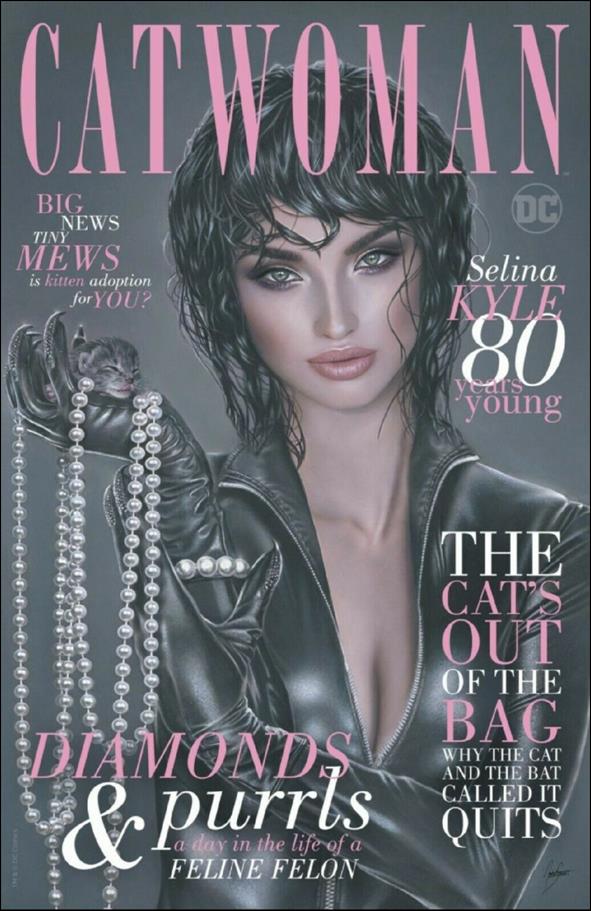 Catwoman 80th Anniversary 100-Page Super Spectacular issue 1-L Natalie Sanders KRS Comics Standard Cover