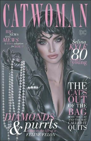 Catwoman 80th Anniversary 100-Page Super Spectacular issue 1-L Natalie Sanders KRS Comics Standard Cover