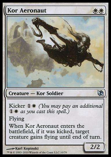 Magic the Gathering: Duel Decks: Elspeth vs. Tezzeret (Base Set) card 10 Kor Aeronaut