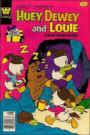Walt Disney Huey, Dewey and Louie: Junior Woodchucks  issue 51-B Whitman Cover