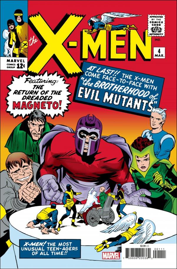 X-Men (1963) issue 4-D Facsimile Edition (2024)