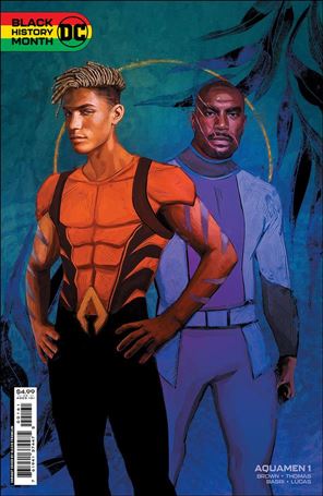 Aquamen issue 1-D Alexis Franklin Black History Month Cover