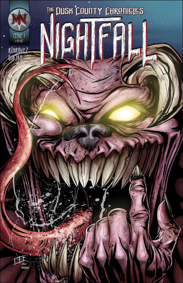 Dusk County Chronicles: Nightfall issue 1-D Bryan Silverbax Cover