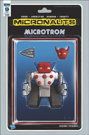 Micronauts (2016) issue 9-D Adam Riches Subscription Cover