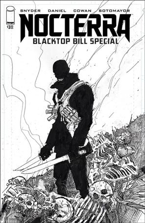Nocterra Special: Blacktop Bill issue nn-E Denys Cowan 1:25 Black & White Cover