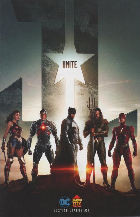 Justice League (2016) issue 21-C Alamo City Comic Con Photo Cover
