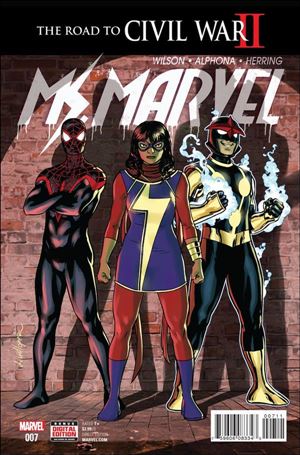 Ms. Marvel (2016) issue 7 Cameron Stewart Cover