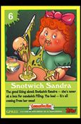 Garbage Pail Kids All-New Series 4 (Game Card Subset) card GPK23 Snotwich Sandra