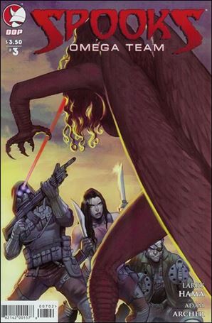 Spooks: Omega Team issue 3-B Tim Seeley Cover