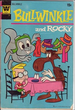 Bullwinkle and Rocky (1962) issue 4-B Whitman Cover