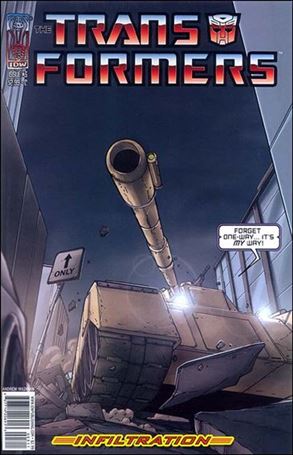 Transformers: Infiltration issue 3-C Andrew Wildman Cover