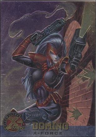 1996 Fleer Ultra X-Men All Chromium (Base Set) card 22 Domino