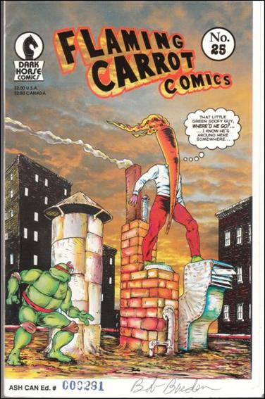 Flaming Carrot Comics (1984) issue 25-B Numbered Ashcan Edition (Signed by Bob Burden)