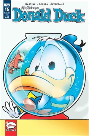 Donald Duck issue 15-B Lara Molinari Subscription Cover