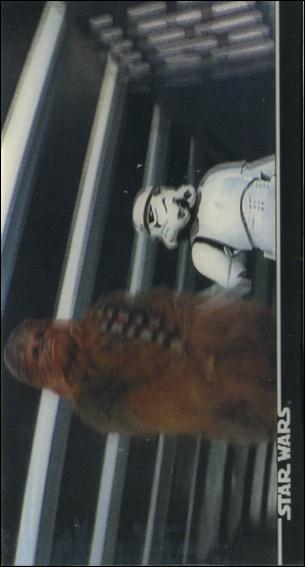 Star Wars 3Di Widevision (Base Set) card 33 A "Captured" Chewbacca!