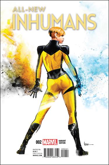All-New Inhumans issue 2-B Kaare Andrews 1:25 Cover