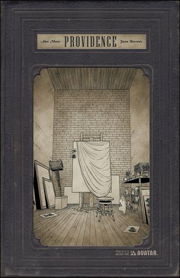 Providence issue 7-F Ancient Tome Cover