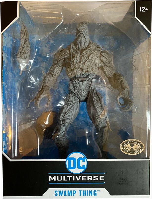 McFarlane DC Multiverse Megafigs figure Nn3-B Swamp Thing (DC Rebirth) Platinum 