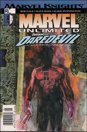 Daredevil (1998) issue 23-B Newsstand Edition / Marvel Unlimited Cover