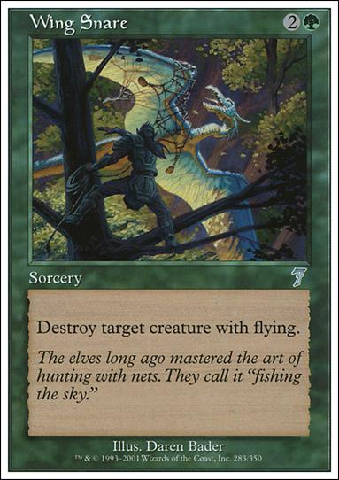 Magic the Gathering: 7th Edition (Base Set) card 283 Wing Snare