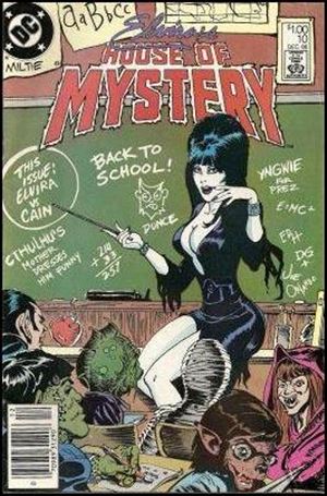 Elvira's House of Mystery issue 10-B Canadian Price Cover