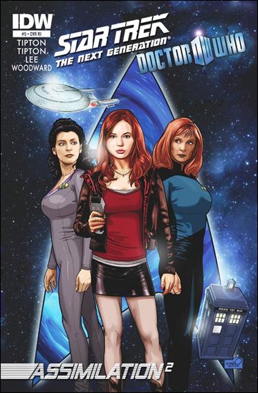 Star Trek: The Next Generation / Doctor Who: Assimilation2 issue 5-B Sharp Brothers Cover