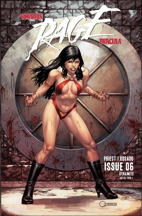Vampirella / Dracula: Rage issue 6-D Geebo Vigonte Cover