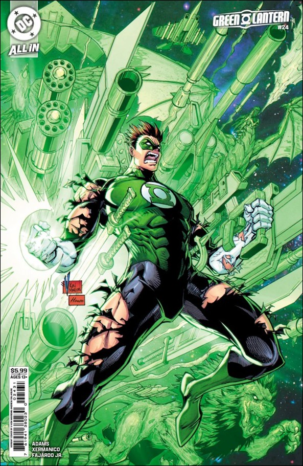 Green Lantern (2023) issue 24-C V. Ken Marion Cardstock Cover