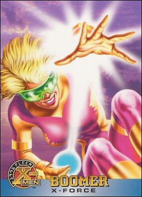 1996 Fleer X-Men Wal-Mart (Base Set) card 20 Boomer