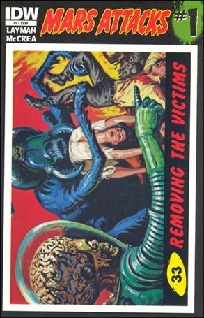Mars Attacks (2012) issue 1-ZG Card #33 (Removing the Victims)
