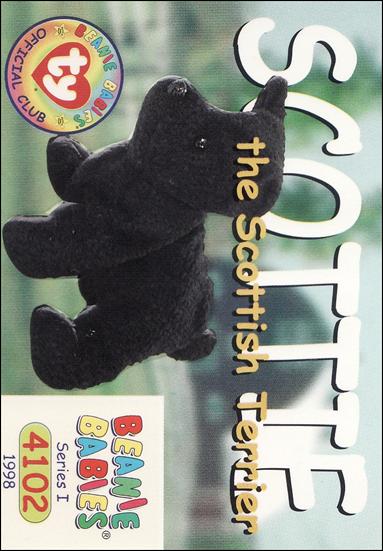 Beanie Babies Series 1 (Base Set) card 114 Scottie the Scottish Terrier