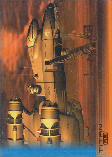 Titan A.E. (Base Set) card 7 Getaway Ship