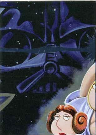 Family Guy Presents Episode IV A New Hope (A New Hope Foil Subset) card NH-5