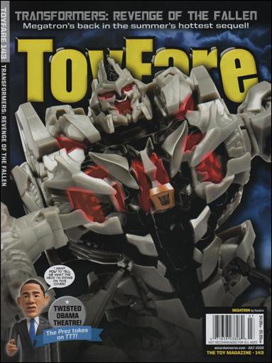 Toyfare: The Toy Magazine issue 143-B Transformers 2 Movie Cover