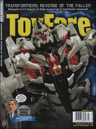Toyfare: The Toy Magazine issue 143-B Transformers 2 Movie Cover
