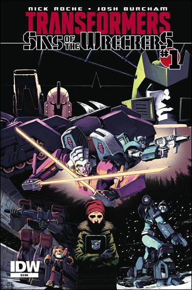 Transformers: Sins of the Wreckers issue 1 Nick Roche Cover