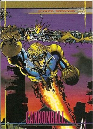Marvel Universe: Series 4 (Base Set) card 29 Cannonball