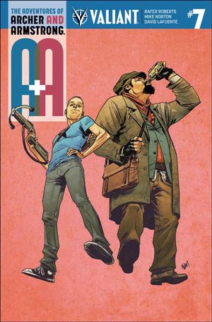 A&A: The Adventures of Archer & Armstrong issue 7-C Adam Gorham 1:10 Cover