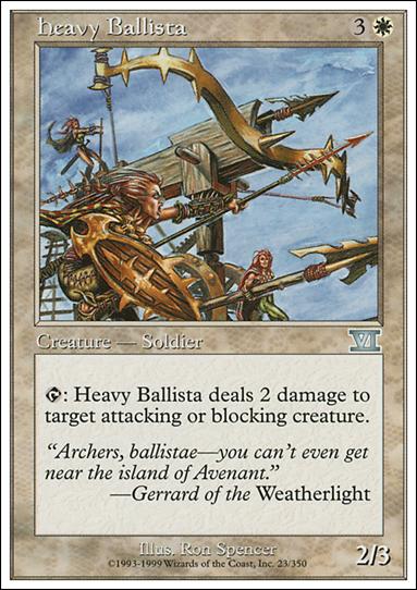 Magic the Gathering: 6th Edition (Base Set) card 23 Heavy Ballista