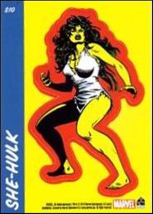 70 Years of Marvel Comics (Retro Sticker Subset) card S10 She-Hulk