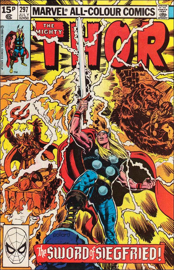 Thor (1966) issue 297-B UK Price Cover