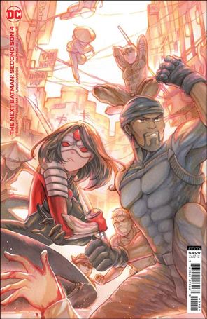 Next Batman: Second Son issue 4-B Rachta Lin Cardstock Cover