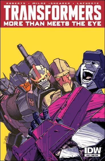 Transformers: More Than Meets the Eye (2012) issue 45-B Nick Roche Subscription Cover