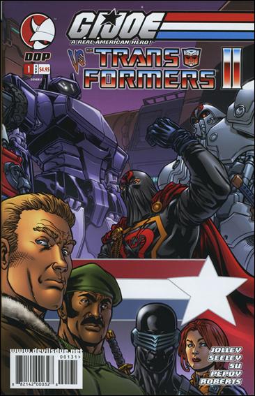 G.I. Joe vs the Transformers (2004) issue 1-C Michael Ryan 1:10 Cover
