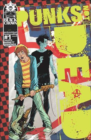 Punks Not Dead: London Calling issue 1-B Rafael Albuquerque Cover