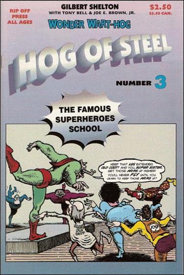 Wonder Wart-Hog, Hog of Steel issue 3